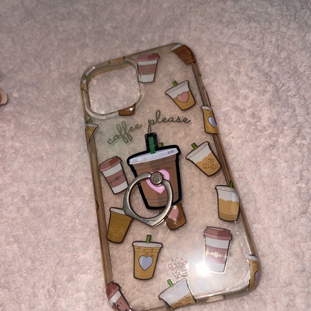 Coffee First iPhone Clear Case - Picture 5 of 10